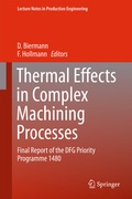 Cover: Thermal Effects in Complex Machining Processes - Springer