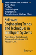 Cover: Software Engineering Trends and Techniques in Intelligent Systems - Springer