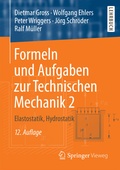 Cover: Formeln und Aufgaben zur Technischen Mechanik 2 - Springer Vieweg