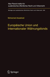 Abbildung von: Europäische Union und Internationaler Währungsfonds - Springer