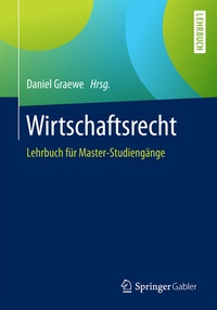 Abbildung von: Wirtschaftsrecht - Springer Gabler
