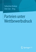 Cover: Parteien unter Wettbewerbsdruck - Springer VS