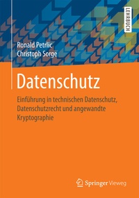 Enlarge image Cover: Datenschutz - Springer Vieweg