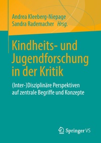 Abbildung von: Kindheits- und Jugendforschung in der Kritik - Springer VS