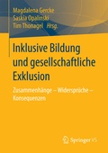 Cover: Inklusive Bildung und gesellschaftliche Exklusion - Springer VS