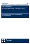 Cover: Schiedsverfahren und Insolvenz - Nomos