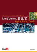 Cover: Life Sciences 2016/17 - Kapital, Recht, Trends - Knowbio GmbH