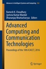 Cover: Advanced Computing and Communication Technologies - Springer