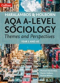 Cover: AQA A Level Sociology Themes and Perspectives - Collins