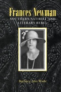 Cover: Frances Newman - The University of Alabama Press