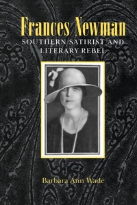 Enlarge image Cover: Frances Newman - The University of Alabama Press
