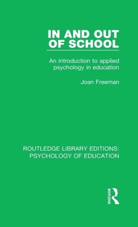 Enlarge image Cover: In and Out of School - Routledge