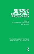 Cover: Behaviour Analysis in Educational Psychology - Routledge