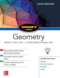 Enlarge image Cover: Schaum's Outline of Geometry, Sixth Edition - McGraw-Hill Education