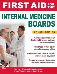 Abbildung von: First Aid for the Internal Medicine Boards, Fourth Edition - McGraw-Hill Education