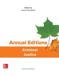 Abbildung von: Annual Editions: Criminal Justice - McGraw-Hill Education