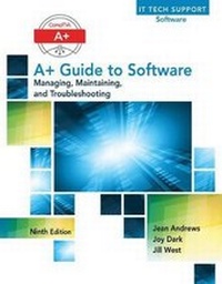 Abbildung von: A+ Guide to Software, Loose-Leaf Version - CENGAGE Learning Custom Publishing