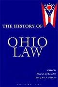 Cover: The History of Ohio Law - Ohio University Press