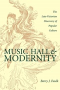 Cover: Music Hall and Modernity - Ohio University Press