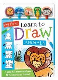 Enlarge image Cover: My First Learn to Draw 5-Pencil Set - Hinkler Books