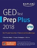 Cover: GED Test Prep Plus 2018 - Kaplan Publishing