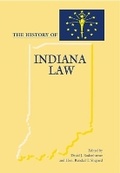 Cover: The History of Indiana Law - Ohio University Press