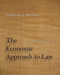 Enlarge image Cover: The Economic Approach to Law, Third Edition - Stanford Economics and Finance