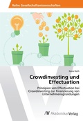 Cover: Crowdinvesting und Effectuation - AV Akademikerverlag
