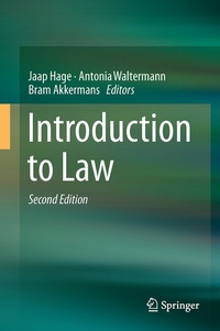 Enlarge image Cover: Introduction to Law - Springer