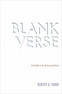 Enlarge image Cover: Blank Verse - Ohio University Press