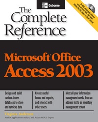 Abbildung von: Microsoft Office Access 2003: The Complete Reference - McGraw-Hill Professional