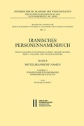 Cover: Iranische Namen in semitischen Neben&uuml;berlieferungen - Verlag der &ouml;sterreichischen Akademie der Wissenschaften