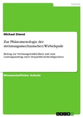 Cover: Zur Ph&auml;nomenologie der str&ouml;mungsmechanischen Wirbelspule - GRIN Verlag