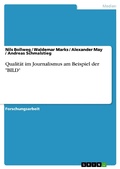 Cover: Qualit&auml;t im Journalismus am Beispiel der "BILD" - GRIN Verlag