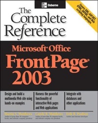 Enlarge image Cover: Microsoft Office FrontPage 2003: The Complete Reference - McGraw-Hill Professional