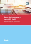 Cover: Records Management nach ISO 15489 - DIN Media