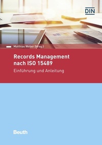 Abbildung von: Records Management nach ISO 15489 - DIN Media
