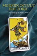 Cover: Modern Occult Rhetoric - University of Alabama Press