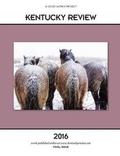 Cover: Kentucky Review 2016 - Futurecycle Press