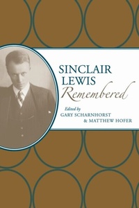 Abbildung von: Sinclair Lewis Remembered - University of Alabama Press