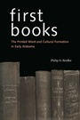 Cover: First Books - University of Alabama Press