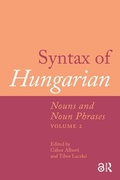 Cover: Syntax of Hungarian - Amsterdam University Press