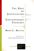 Cover: Role of Justification in Contemporary Theology - Fortress Press