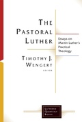 Cover: Pastoral Luther - Fortress Press
