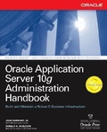 Cover: Oracle Application Server 10g Administration Handbook - Osborne/McGraw-Hill