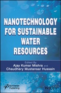 Cover: Nanotechnology for Sustainable Water Resources - Wiley