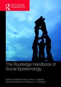 Cover: The Routledge Handbook of Social Epistemology - Routledge