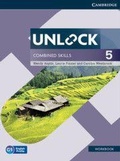 Cover: Unlock Combined Skills Level 5 Workbook - Cambridge University Press