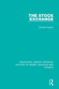 Enlarge image Cover: The Stock Exchange - Routledge