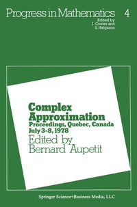 Abbildung von: Complex Approximation - Birkhäuser